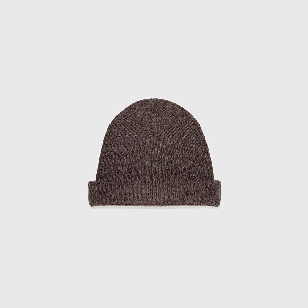 Brown French Wool Beanie | Douillet Beanie