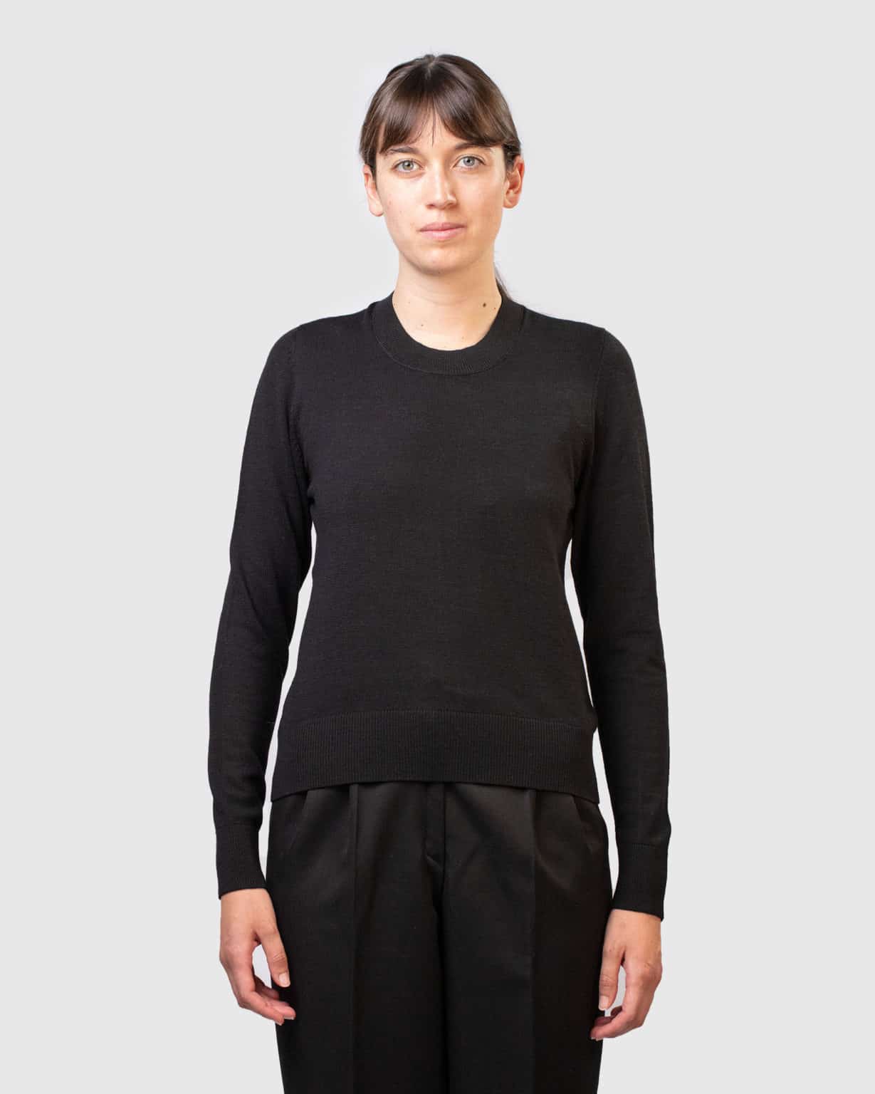 Douillet - Pull Laine Française Noir - Femme