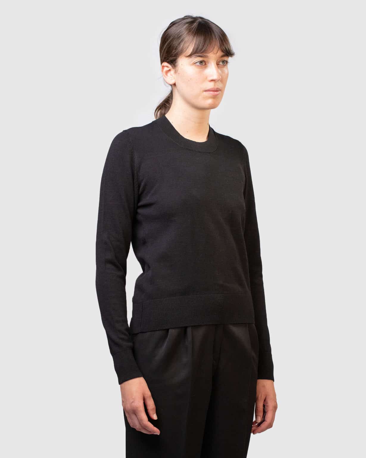 Douillet - Pull Laine Française Noir - Femme