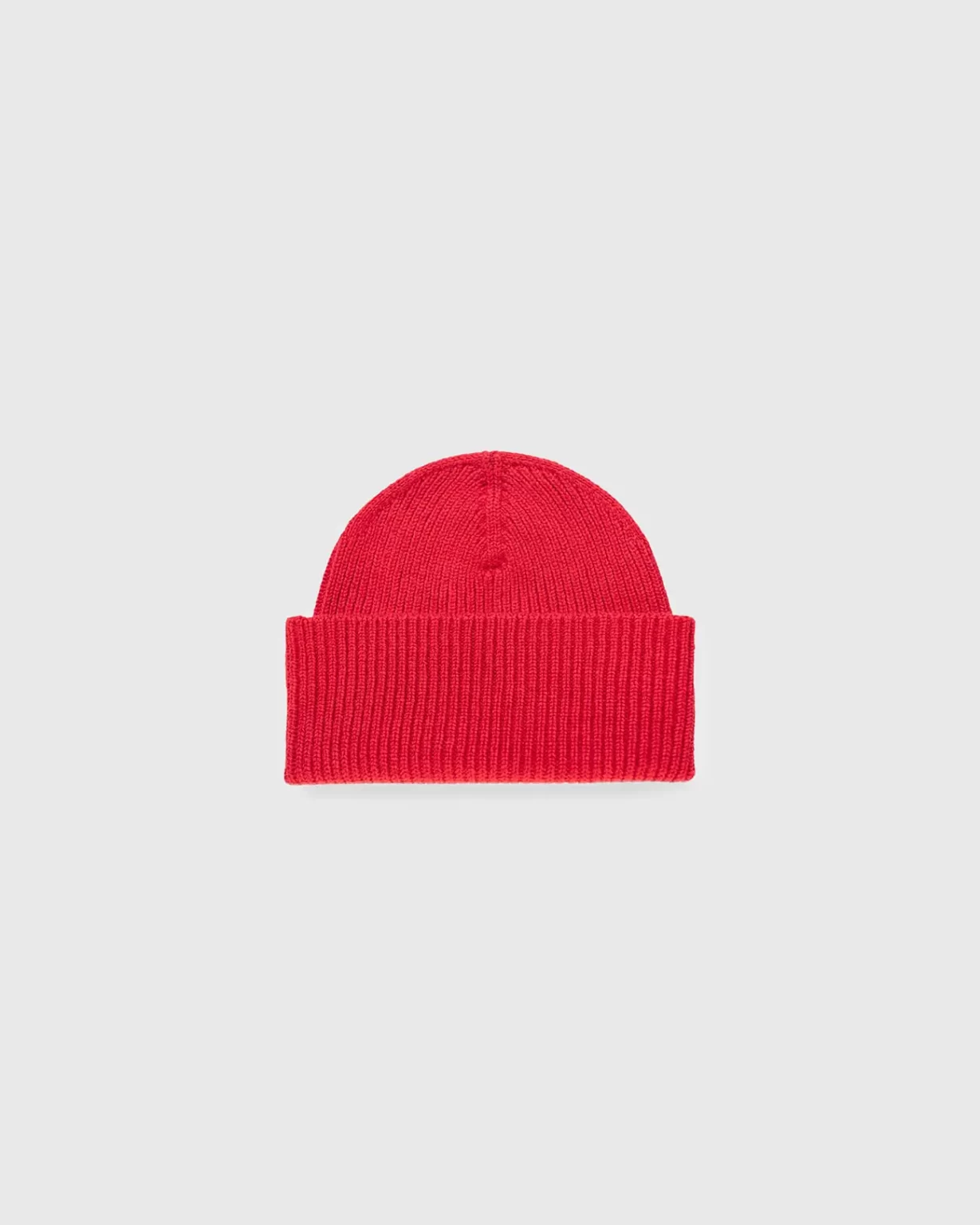 Image produit du Bonnet Cachemire Régénéré Rouge de la marque Maison Douillet.