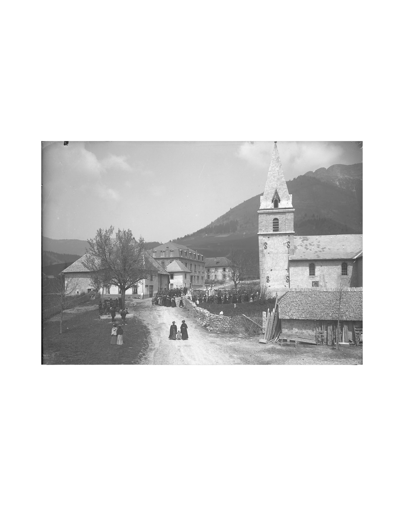 Le Sappey en Chartreuse - Procession - Historique Alpin