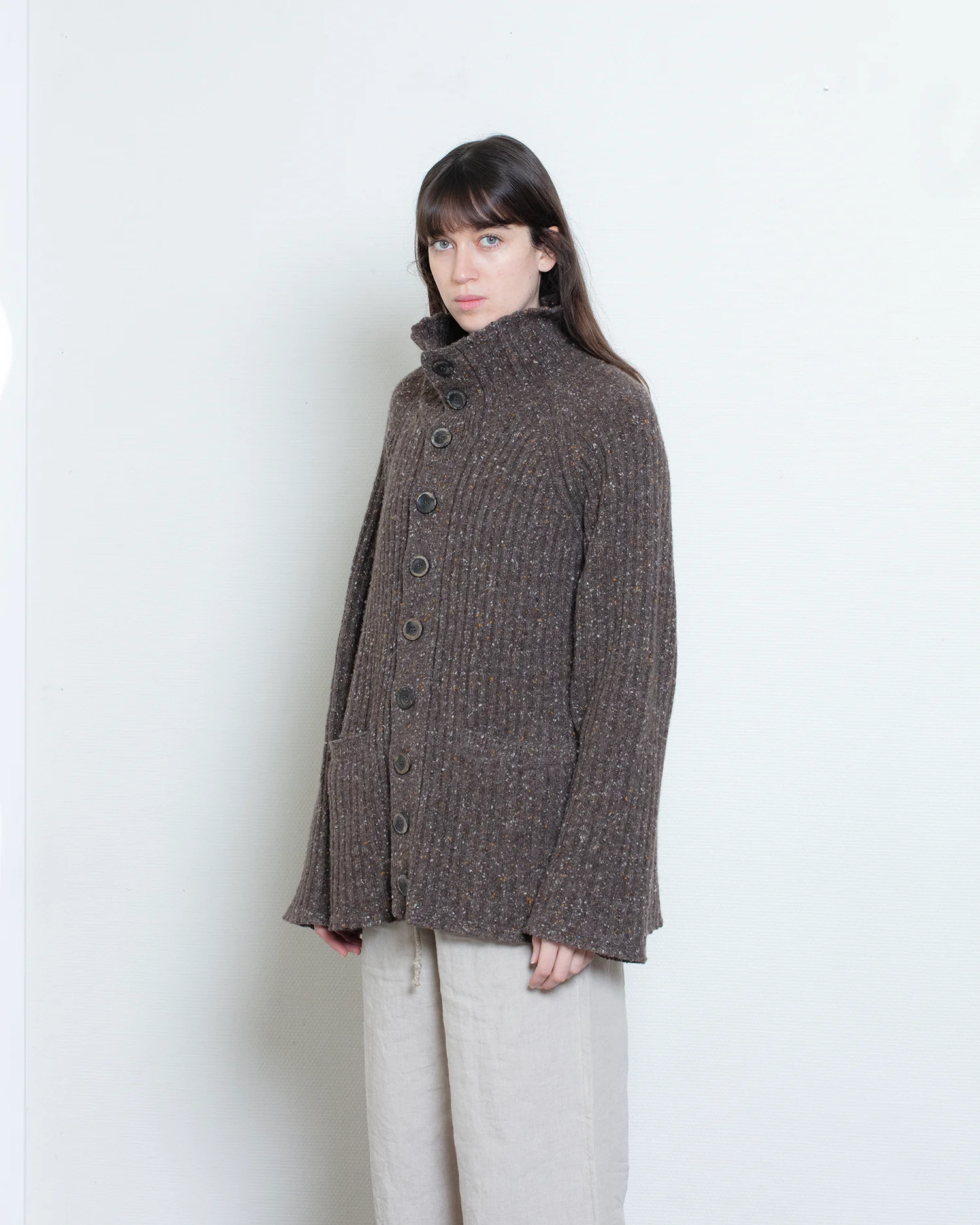 Maison Douillet_Cardigan Tweed01