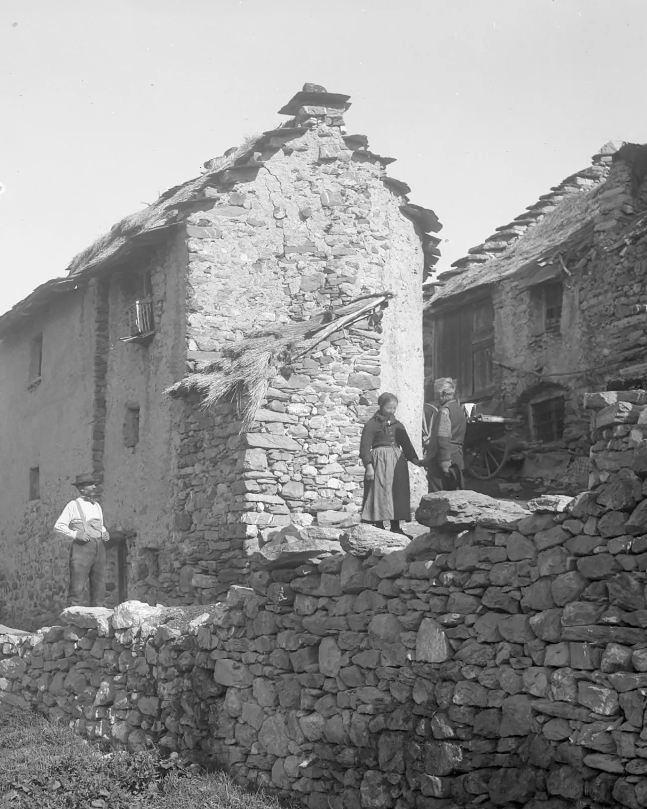 Villard d'Arène - Hameau et Famille - Historique Alpes - Detail